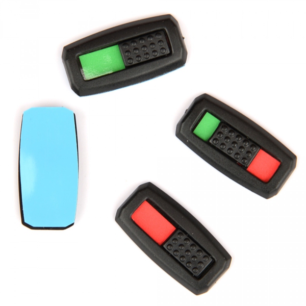 Battery Charge Marker (10 Stück) - Rückseite