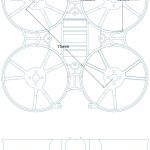 BETAFPV Beta75X Frame Weiss