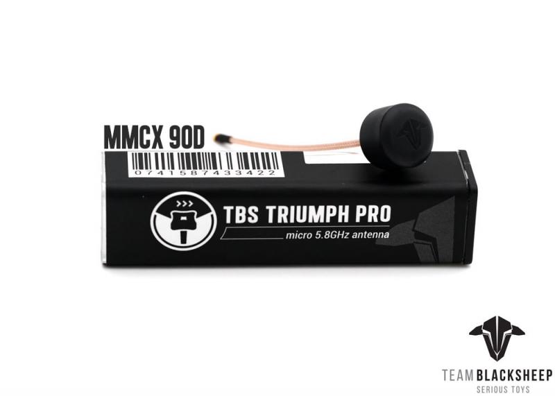 Produktbild: TBS Triumph Pro MMCX 90° Antenne von Team BlackSheep