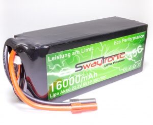 Feldakku LiPo 6S 16’000mAh35C/70C XT150