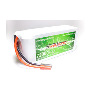 Sway-FPV Feldakku LiPo 6S 22’000mAh 35C/70C XT150