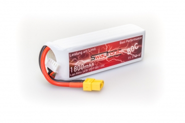 Sway-FPV LiPo 4S 1800mAh 60C/120C XT60