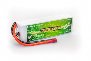 Sway-FPV LiPo 4S 6000mAh 35C/70C T
