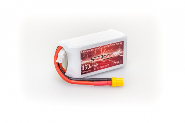 Sway-FPV Lipo 4S 850mAh 60/120C XT30