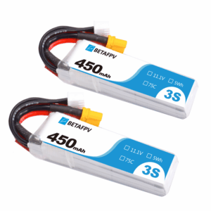 BetaFPV 450mAh 3S 75C Lipo Batterie (2Stk)