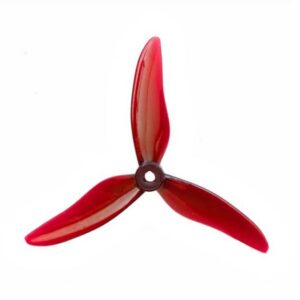 Gemfan 51499 Hurricane Durable Triblade Propeller Neon-Red