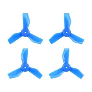 Gemfan 31mm 3-Blatt Propeller (1.0mm Shaft) Blau