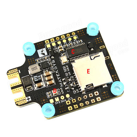 Produktbild: Mateksys F405-CTR AIO Flight Controller