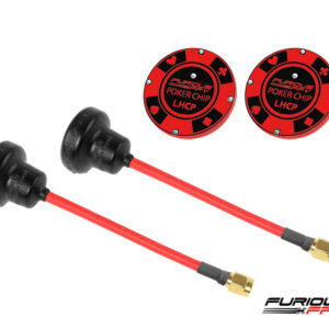 FuriousFPV FuriousFPV Pokergoda Long Range 5.8GHz LHCP RP-SMA Antenna für DJI FPV Goggle
