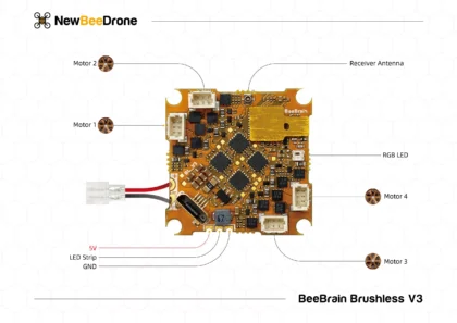 NewBeeDrone BeeBrain BLV3 AIO Flight Controller – Bild 4