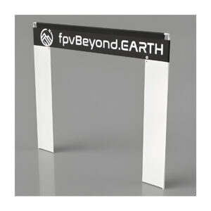 Produktbild: BeyondEARTH Race Gate (schwarz/weiss) von BeyondEarth