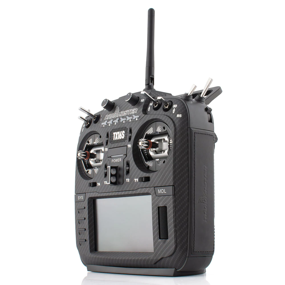 Produktbild: Radiomaster TX16S Mark II Max AG01 Hall Gimbal 4-in-1 Schwarz von RadioMaster