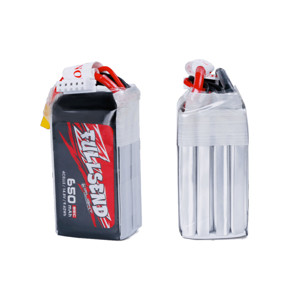 Fullsend 4S 650mAh 95C Battery XT30 DroneFactory.ch