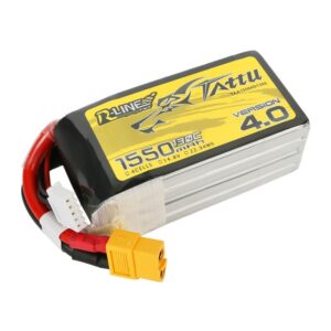 Tattu R-Line Version 4.0 1550mAh 14.8V 130C 4S1P Lipo mit XT60