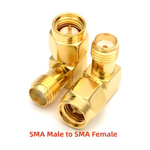 90 Grad SMA Male auf SMA Female