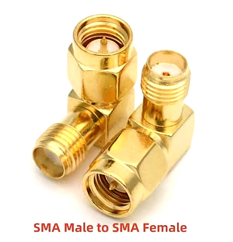 90 Grad SMA Male auf SMA Female