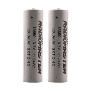 RadioMaster Radiomaster 18650 3200mAh 3.7V Battery (2pcs) for TX16S / Boxer / TX12/ Pocket / MT12 Radios