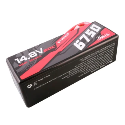 Gens ace G-Tech Hardcase 6750mAh 14.8V 60C 4S1P Lipo Battery XT90
