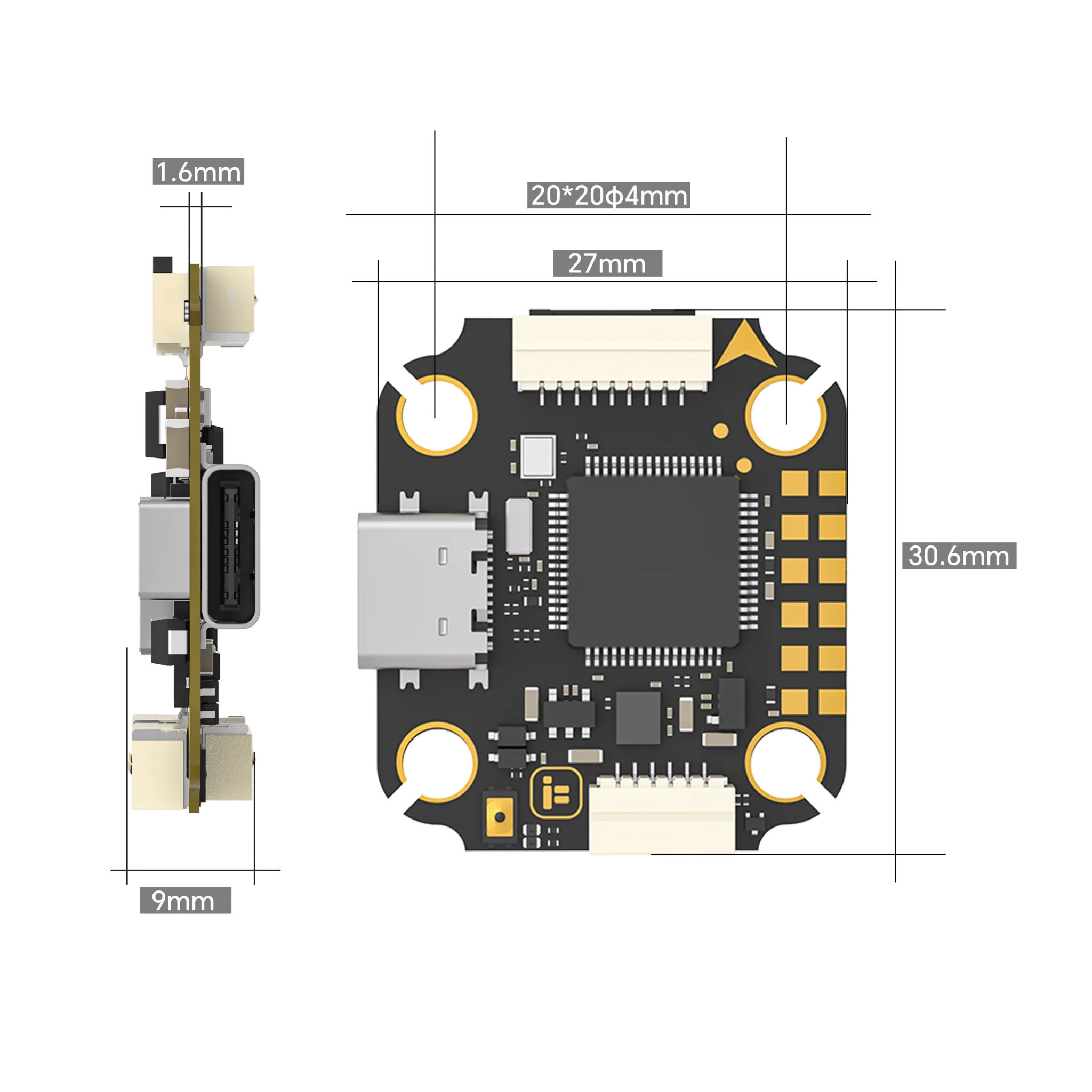iFlight iFlight Borg F7 Mini Flight Controller