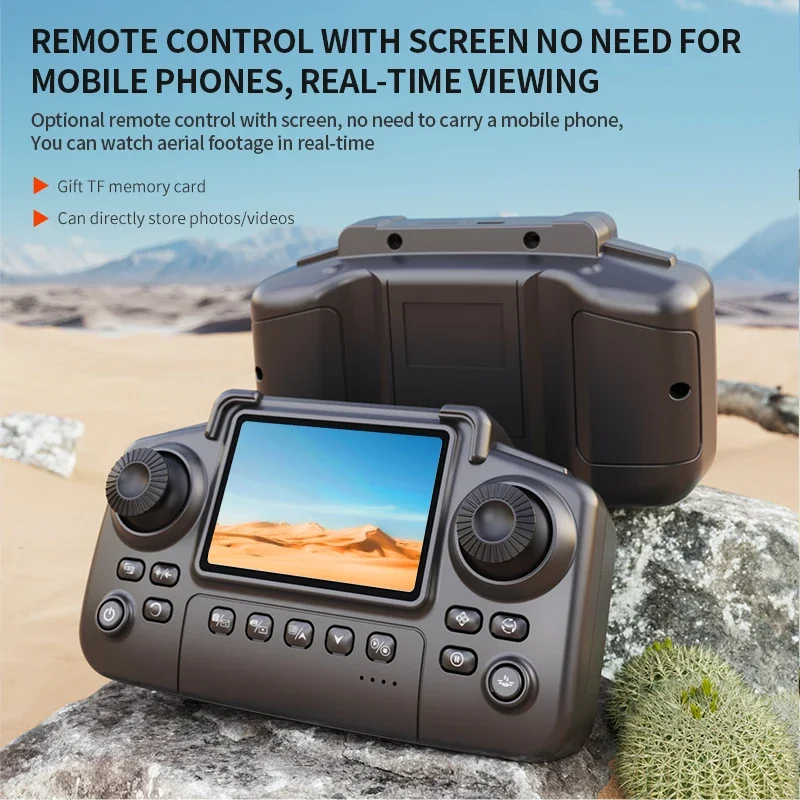 DroneFactory E99 Pro Drohne mit 8K Kamera und Fernsteuerung Schwarz 5