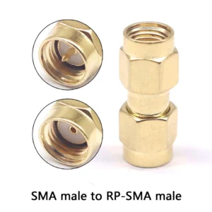 RP-SMA Male auf SMA Male Adapter