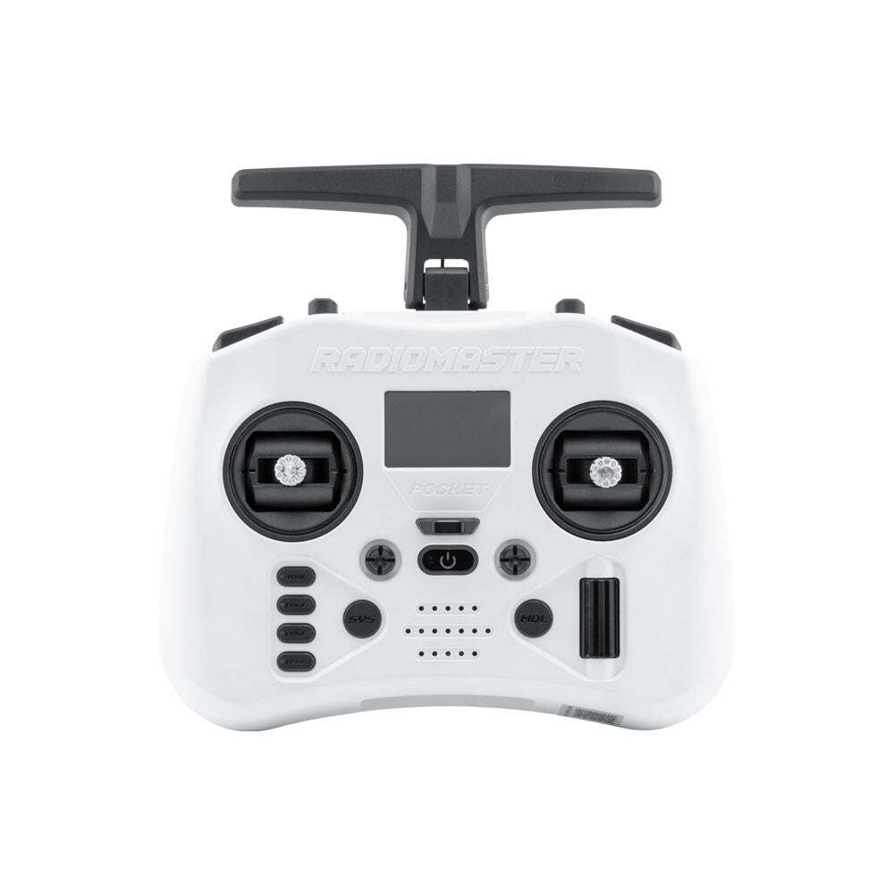 RadioMaster Pocket Crush Radio Controller (M2/ELRS) Frost White LBT