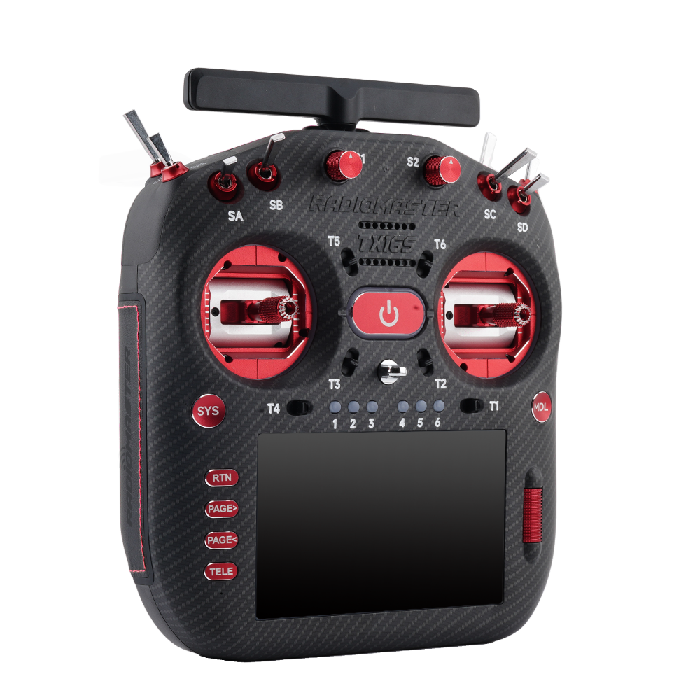 RadioMaster TX16S MK3 MAX Radio Controller (ELRS / M2) Schwarz FCC