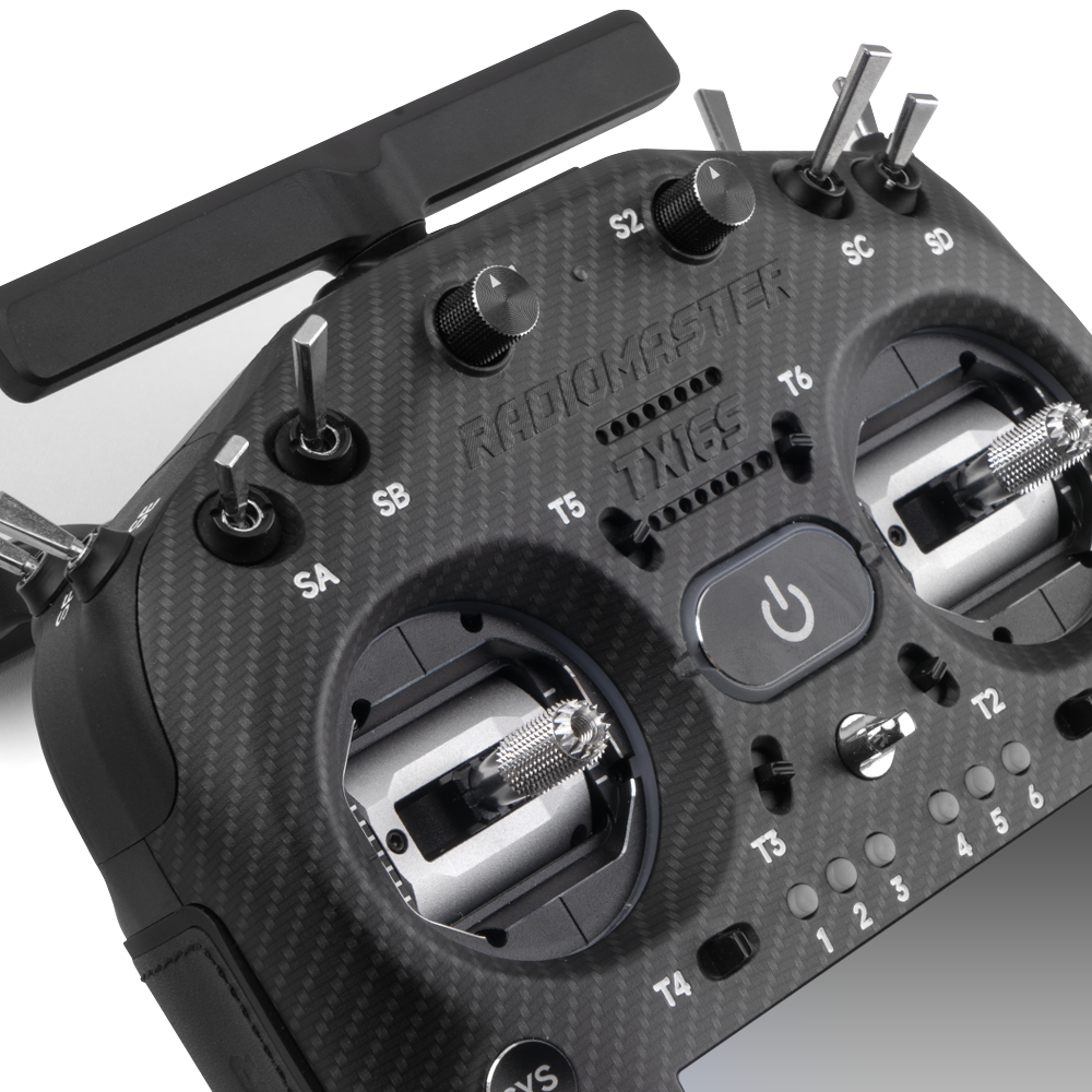 RadioMaster TX16S MK3 MAX Radio Controller (ELRS / M2) Schwarz FCC