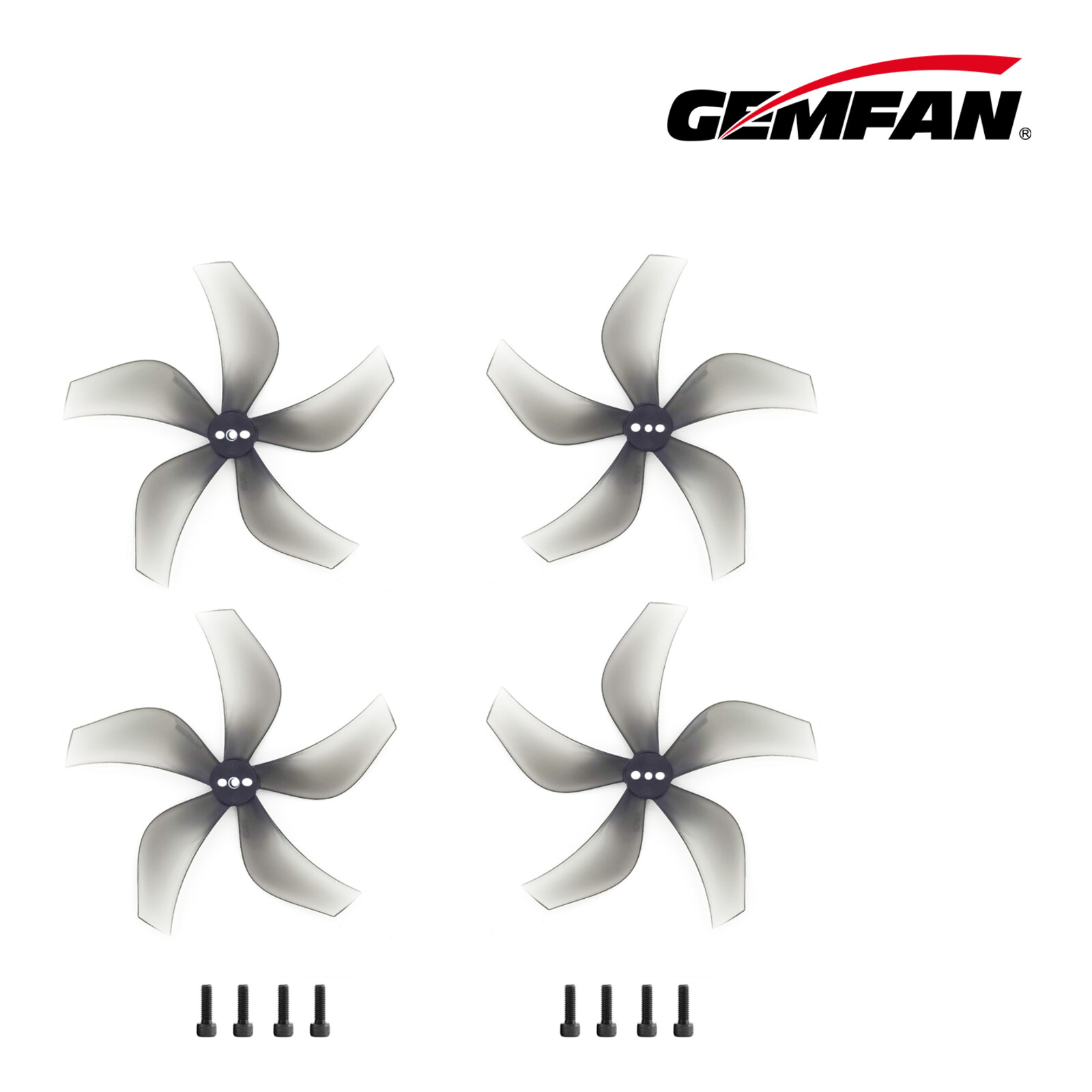 Gemfan 2925 Ducted 2,9 Zoll 5-Blatt 2 mm Clear Gray für DJI Avata (2CW+2CCW) – Produktbild 2
