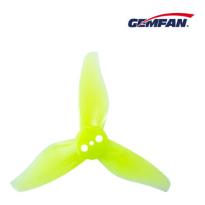 Gemfan Hurricane 2023 2 Zoll 3-Blatt 1,5 mm Yellow (4CW+4CCW) – Produktbild 1
