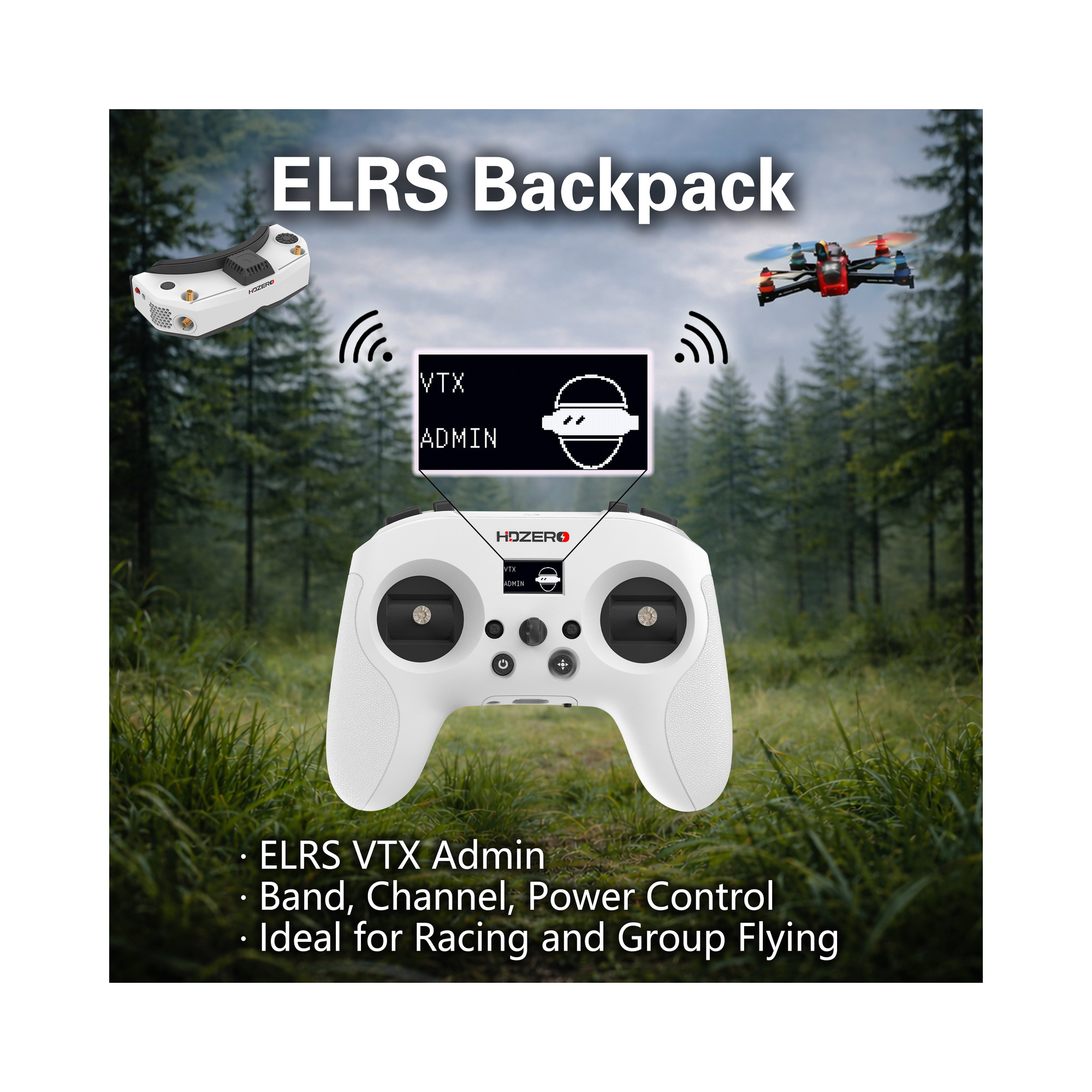 HDZero Radio – ELRS 250mW – Detailansicht 5