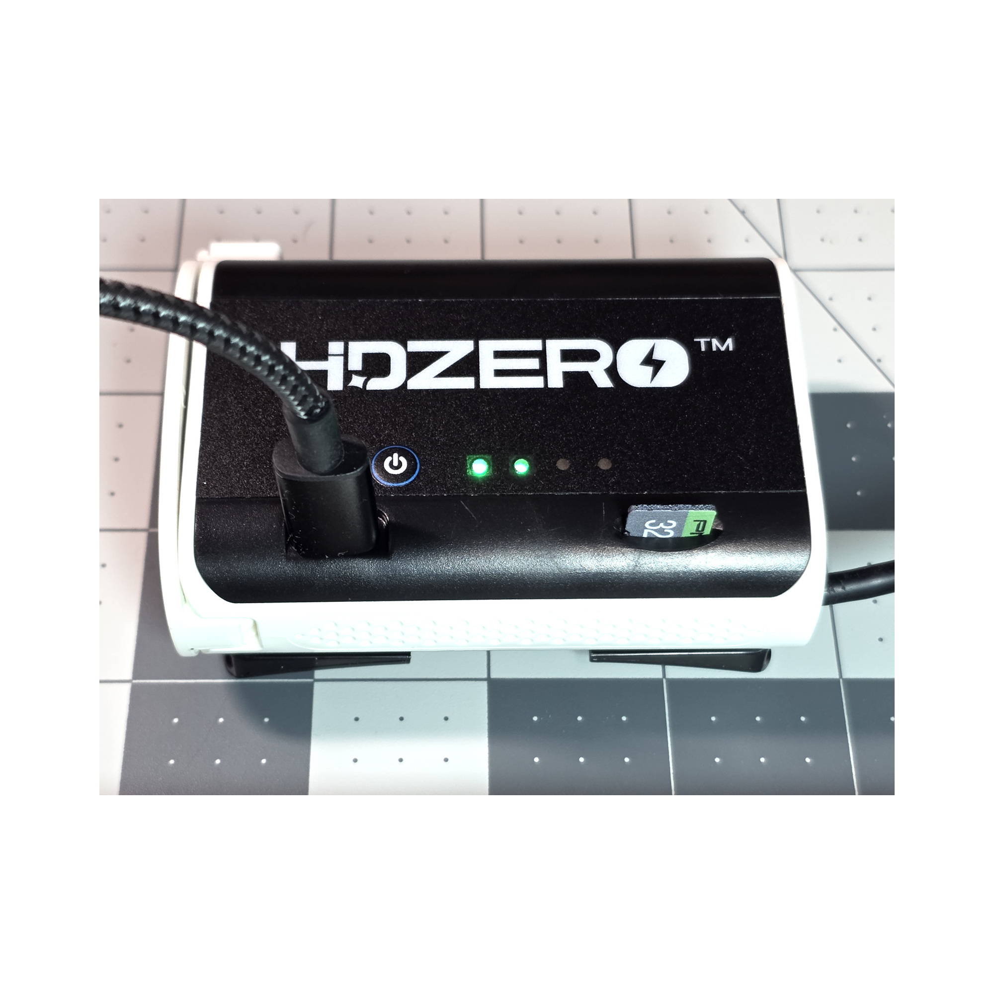 HDZero Rear-Mount Battery Case mit SD-Kartenleser – Detailansicht 3