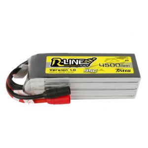 Tattu R-Line Version 1.0 4500mAh 22.2V 6S 95C LiPo-Akku mit AS150