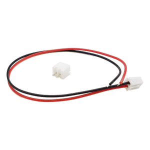 JST PH2.0 2-Pin: vollständiges Kabel mit separatem geradem Platinenstecker