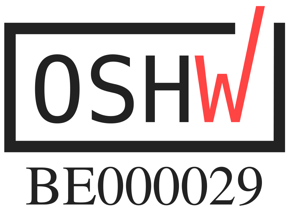 OSHWA-zertifizierte Open-Source-Hardware BE000029