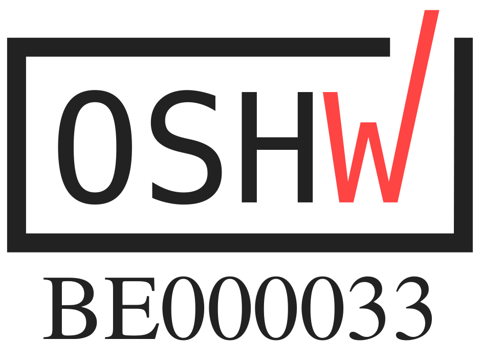 OSHWA-zertifizierte Open-Source-Hardware BE000033