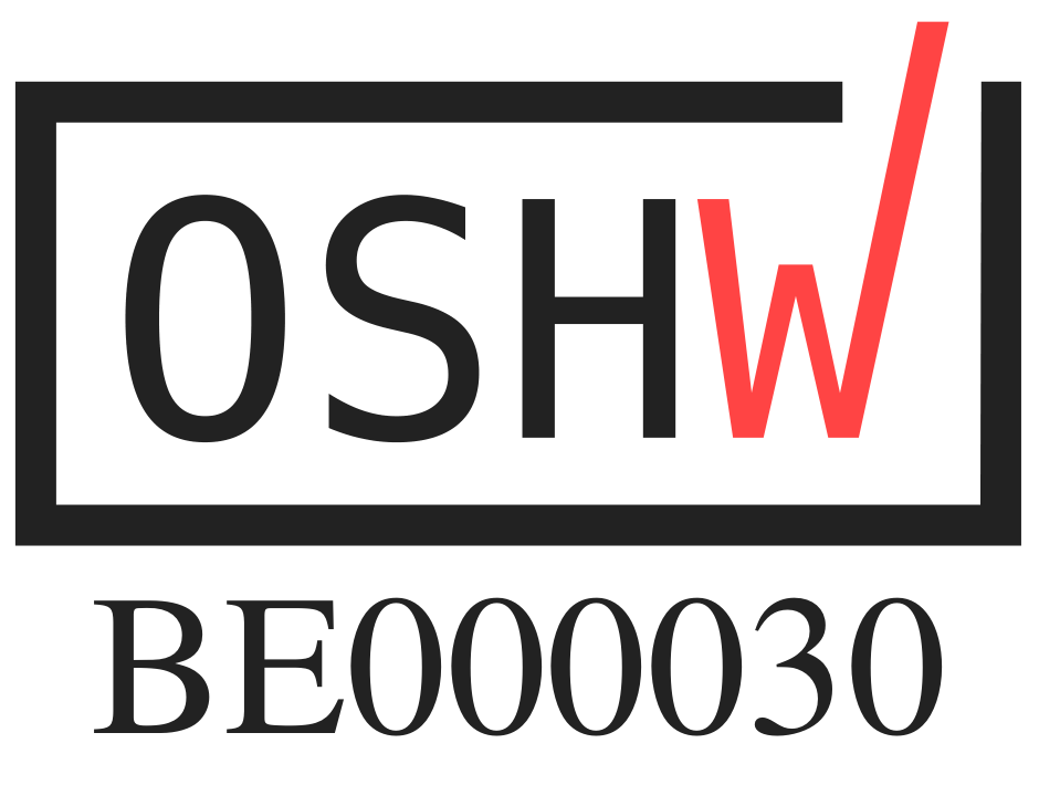 OSHWA-zertifizierte Open-Source-Hardware BE000030