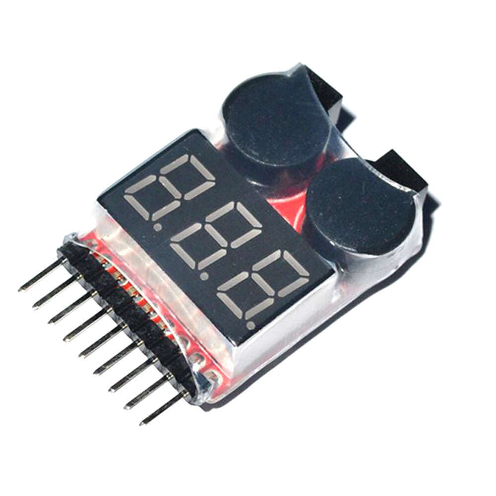Voltage Checker mit Buzzer 1-8S ohne Gehäuse